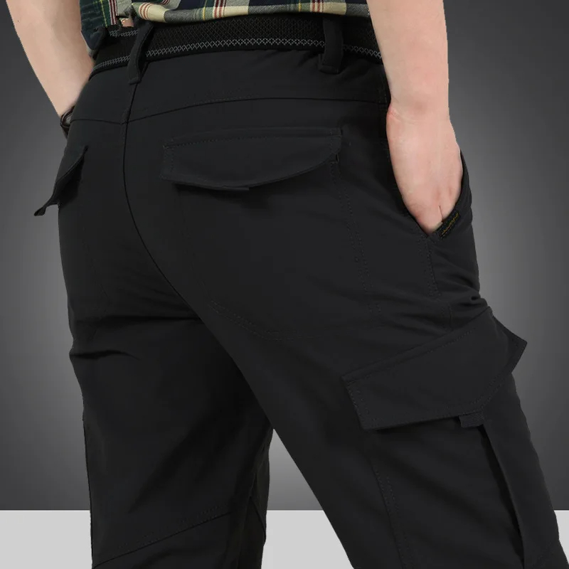 Winter Thick Pants Men Double  - Fishing Pants Waterproof ulasan dan harga