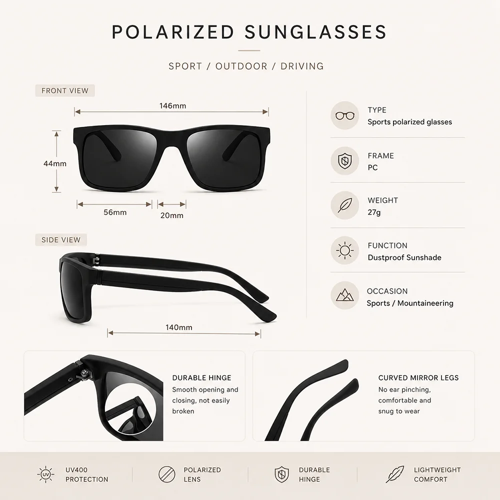 New Men Polarized Sunglasses W - Fishing Sunglasses Polarized ulasan dan harga
