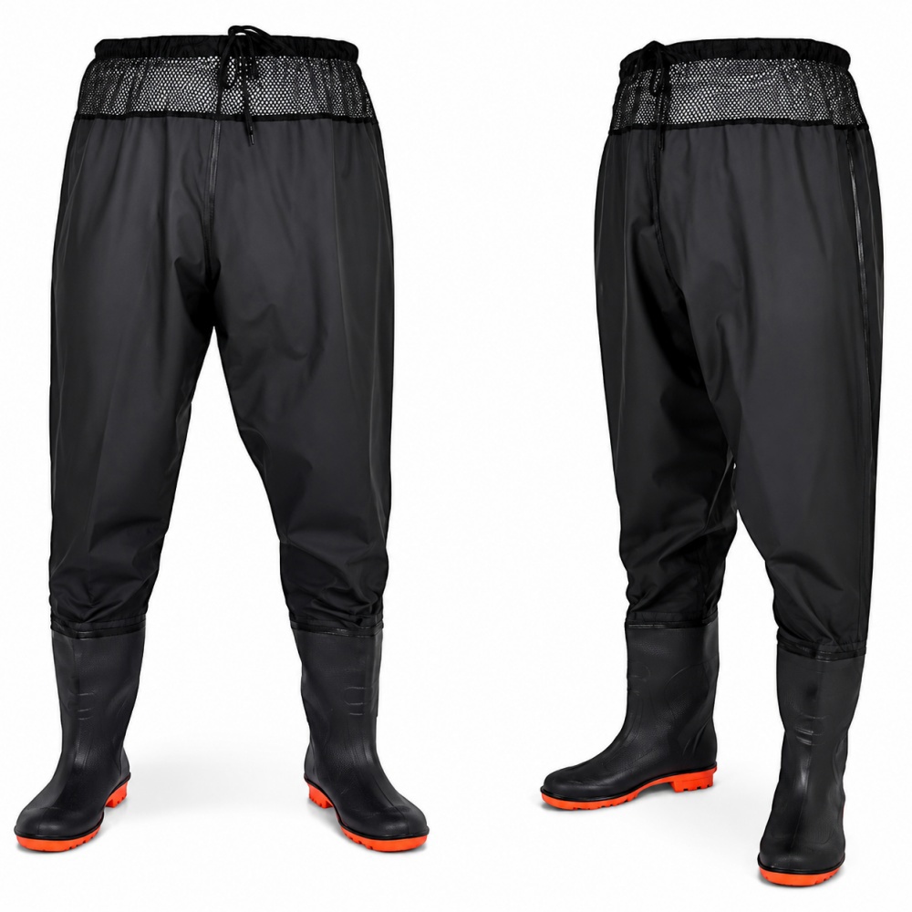 Waist High Fishing Waders for  - Fishing Pants Waterproof ulasan dan harga